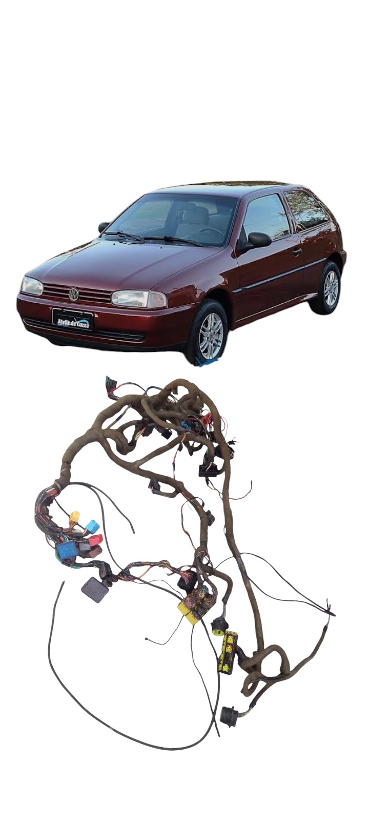 Chicote Painel Instrumentos Vw Gol 1997 A 1999