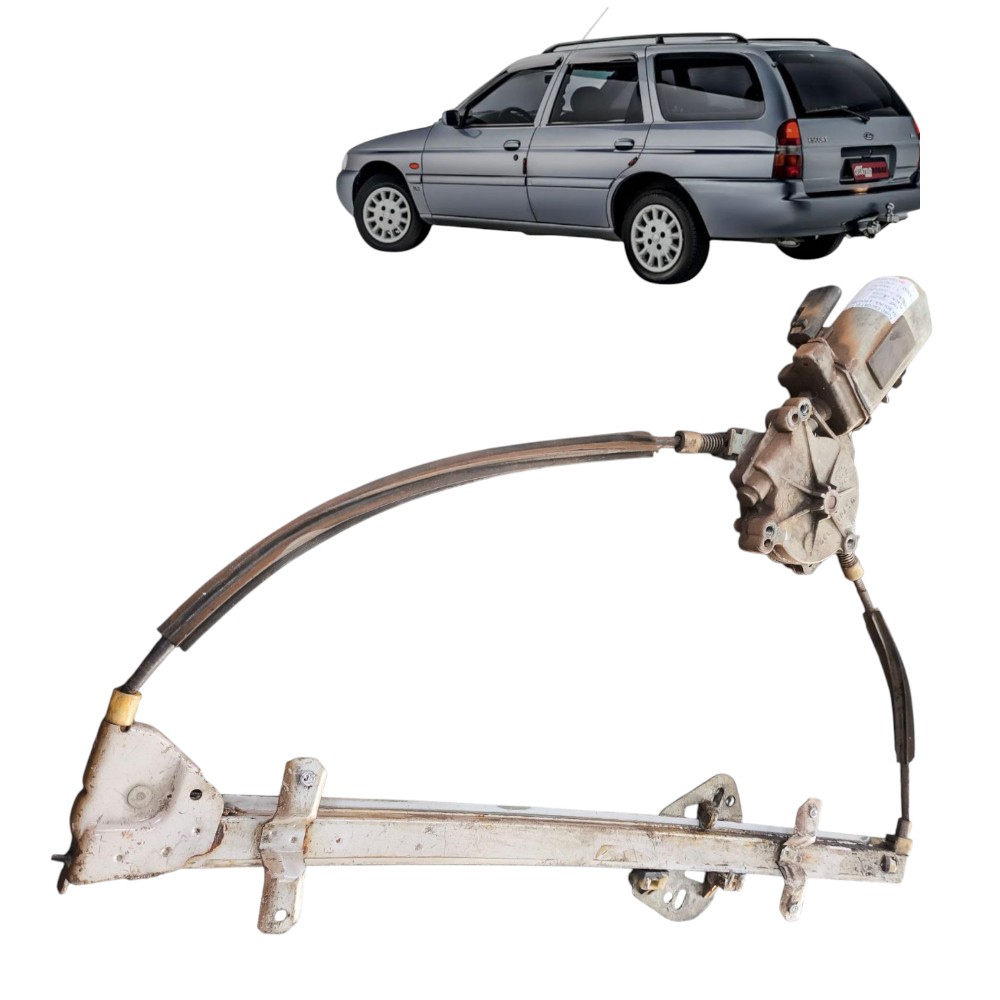 Maquina De Vidro Dianteiro Esq Elétrica Ford Escort Zetec Sw