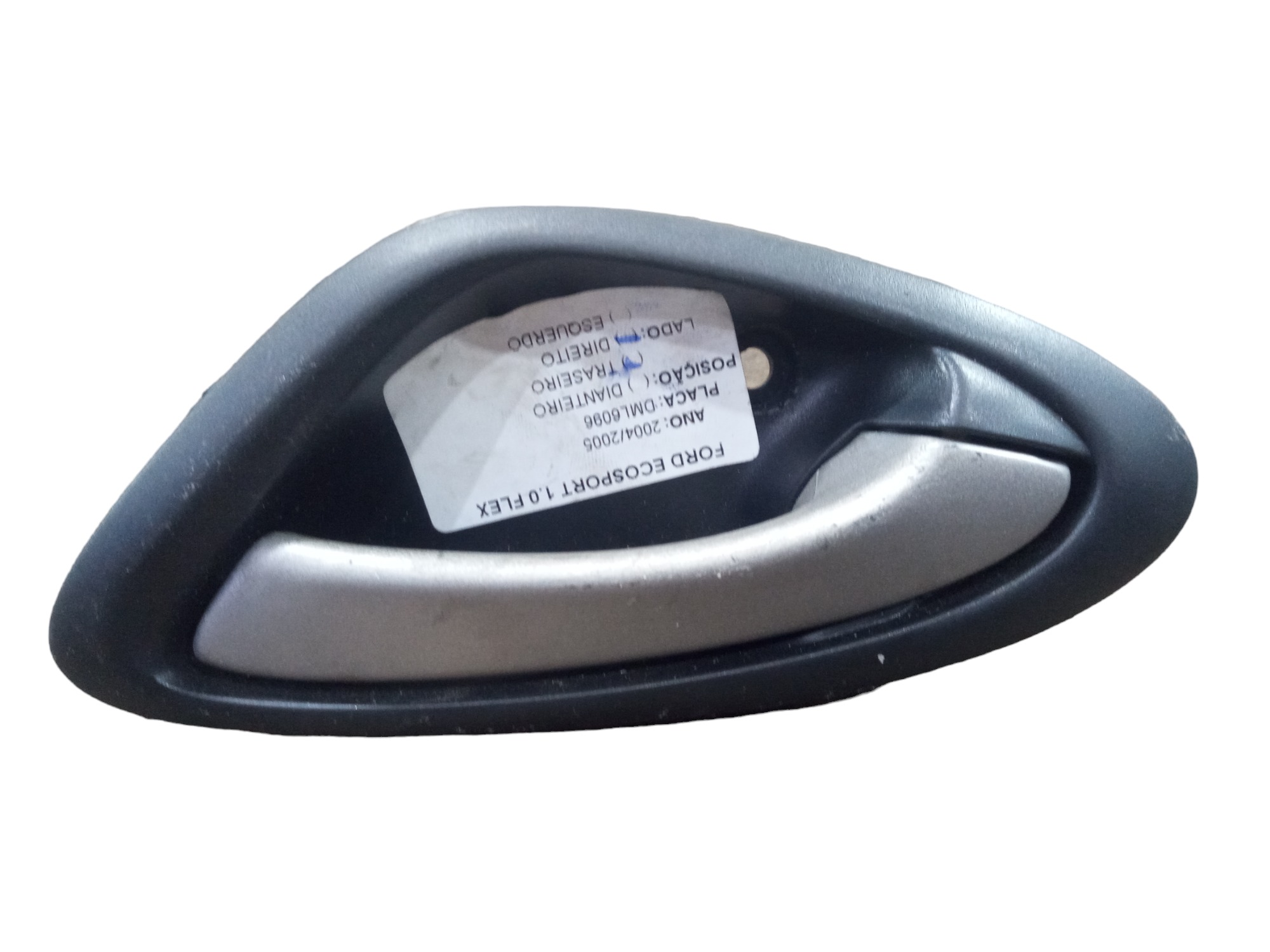 Macaneta Interna Traseira Direita Honda Fit 2005 2008 Preto Traseira