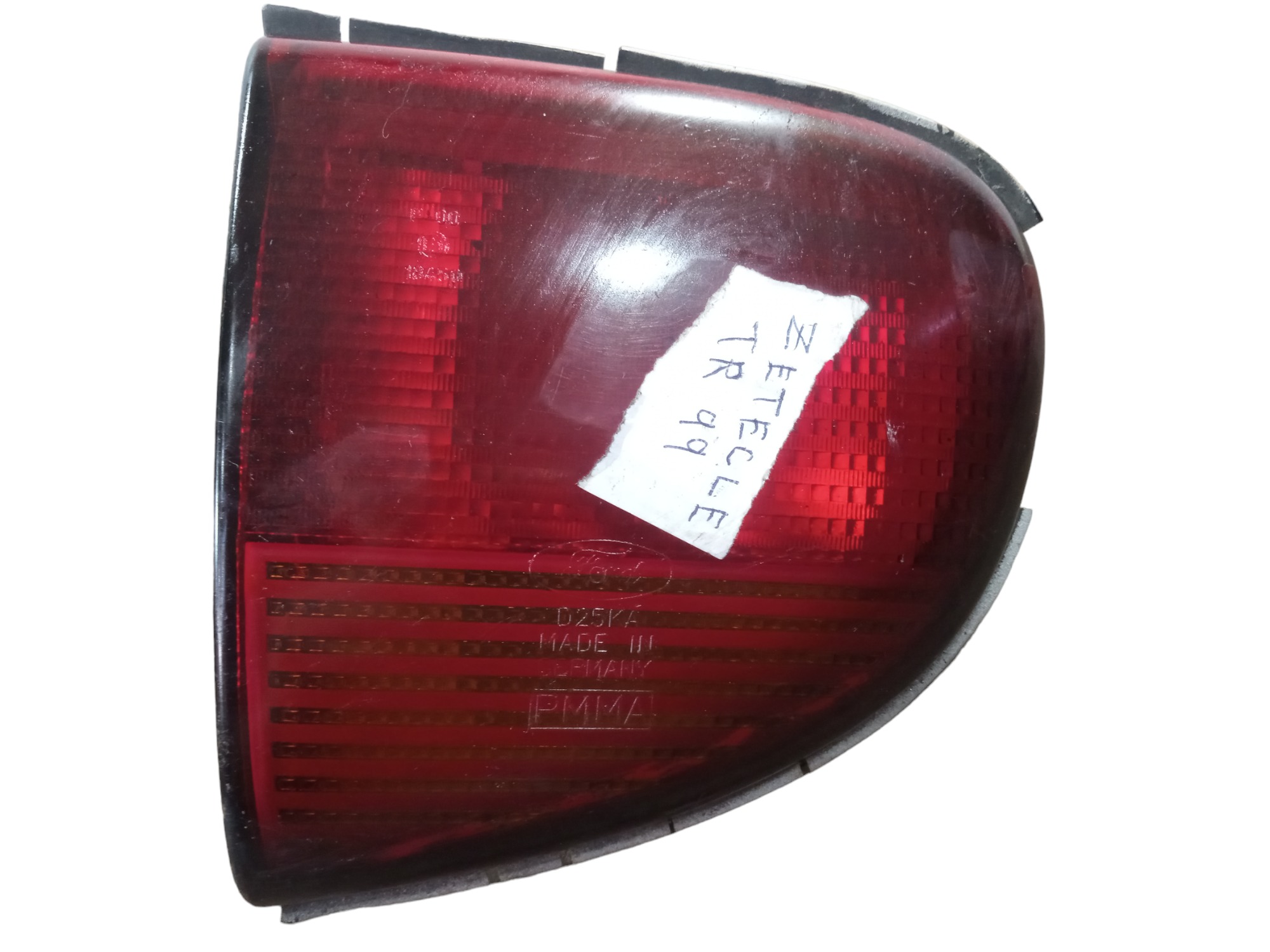 Lanterna Tampa Traseiro Esquerdo Zet Ford Escort 1997 A 2003 Esquerdo/motorista
