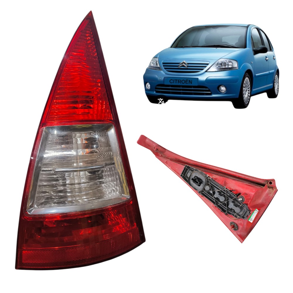lanterna C3 original lado direito 2008 2009 2010 2011 2012