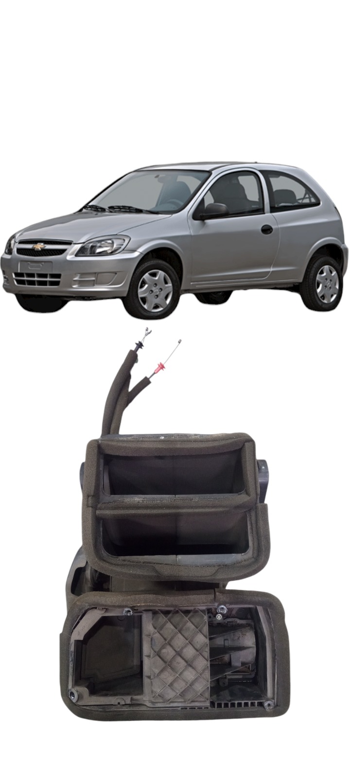 Caixa Ar Evaporadora Gm Celta Life Prisma 2007 A 2012