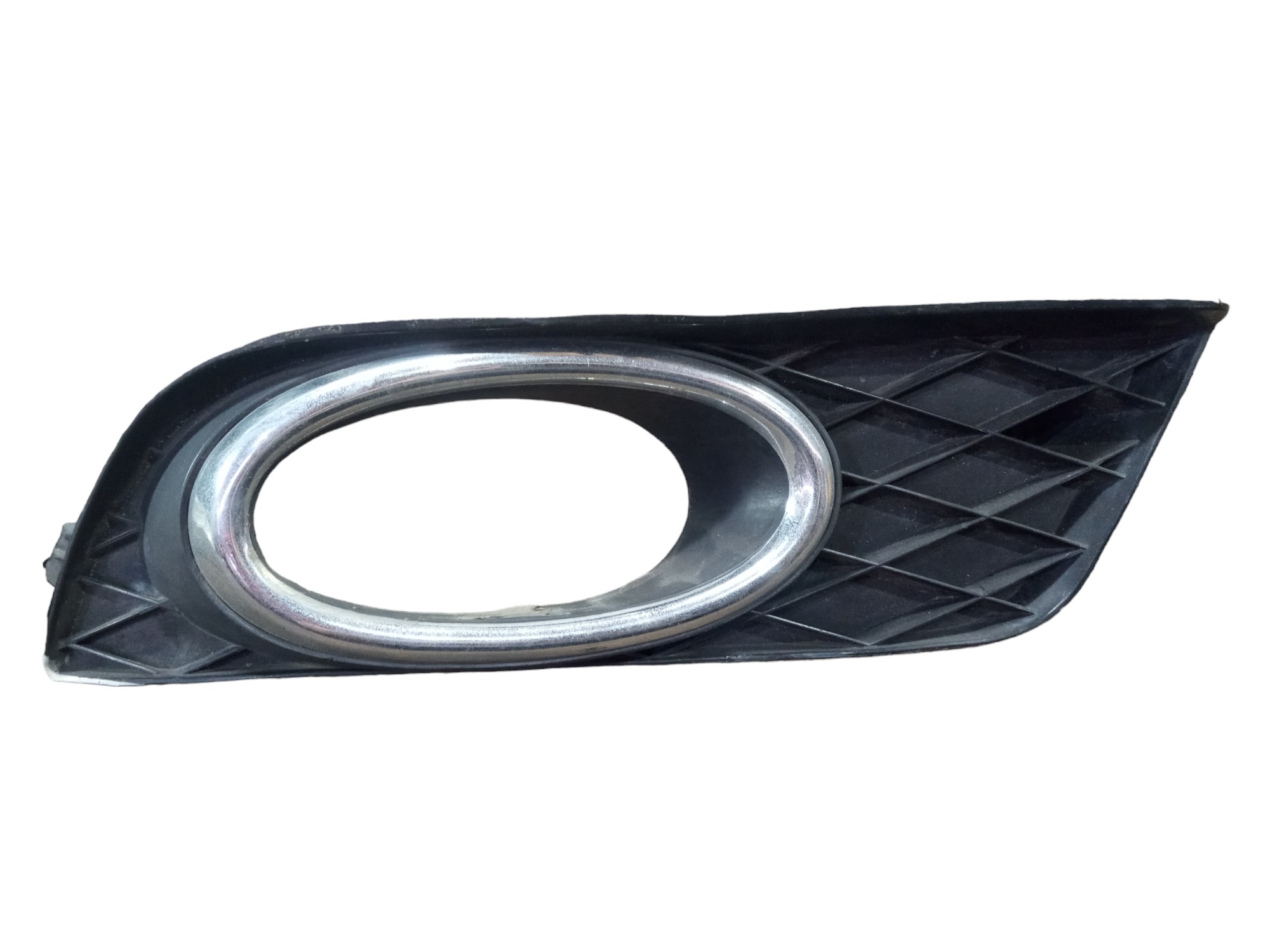 Moldura Farol Milha Lado Direito Honda Civic 2010 A 2012 Preto Direito