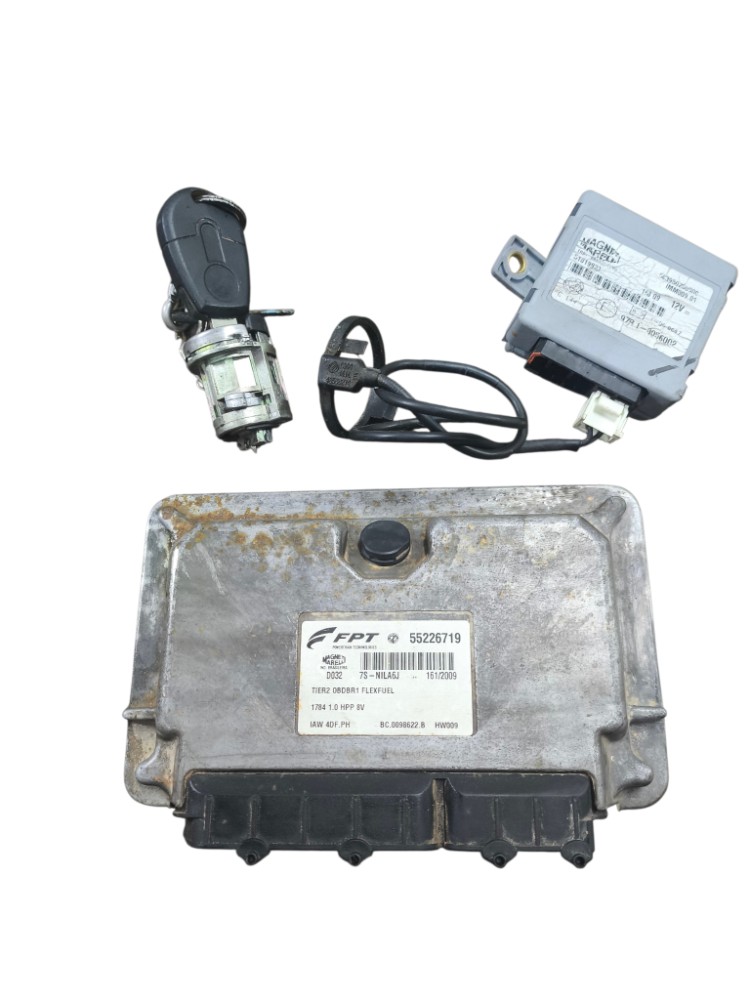 Kit code injeção 1.0 8v flex fiat palio siena 2008