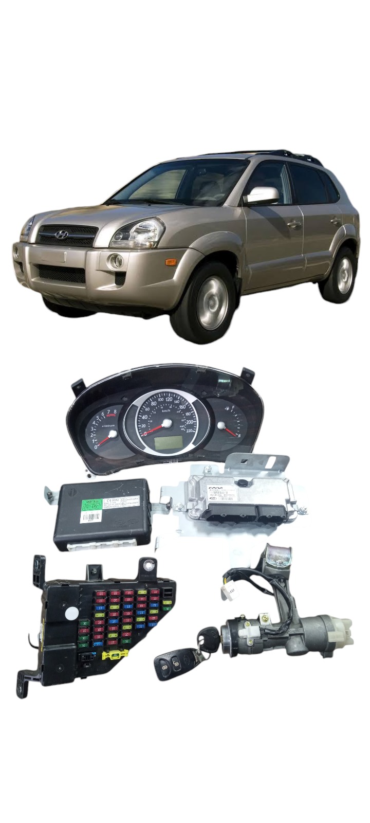 Kit Code Hyundai Tucson 2.0 16v 2016 Completo