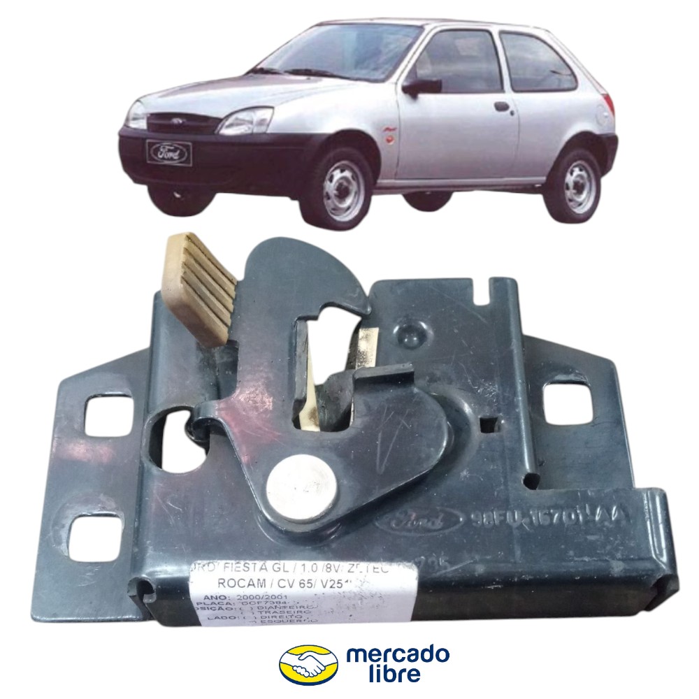 Fechadura Capo Inferior Stre Ford Courier Fiesta 1996 A 2013
