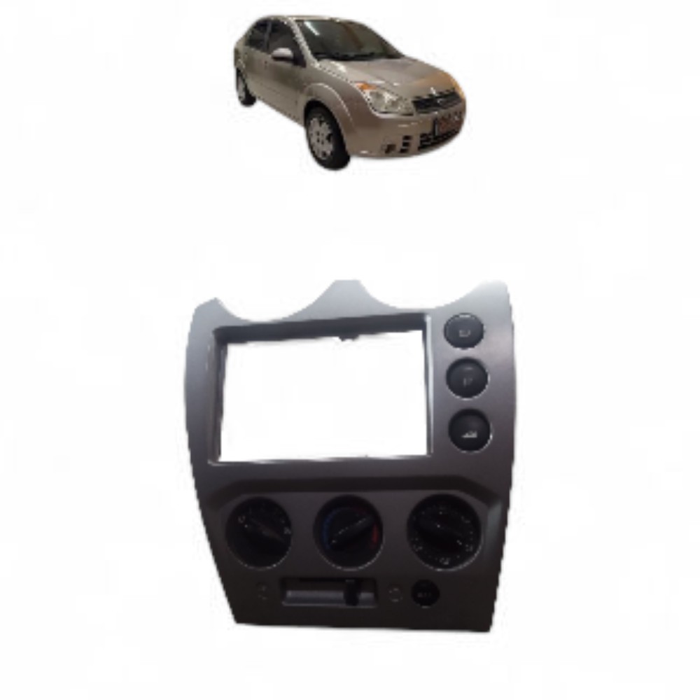 Comando Ar Moldura Central Painel Ford Fiesta 2009-2014