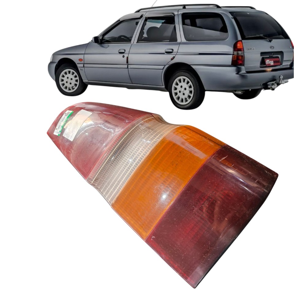 Lanterna Escort Perua Sw Acrilux Ld Direito/passageiro Tricolor