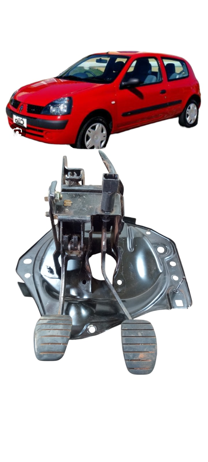 Pedaleira Fr Embreagem Renault Clio 2003 1.0 16v 2003 A 2004