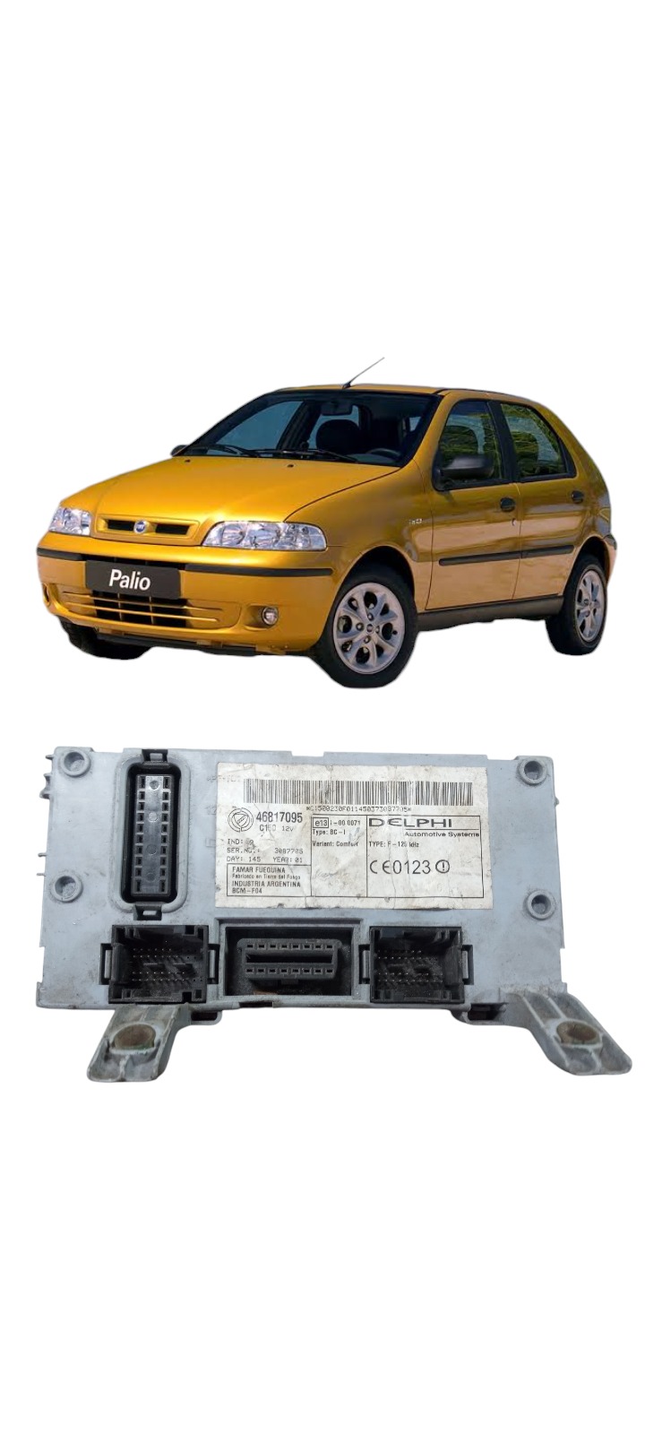 Modulo Bsi Fiat Palio Siena Strada 2001 A 2010