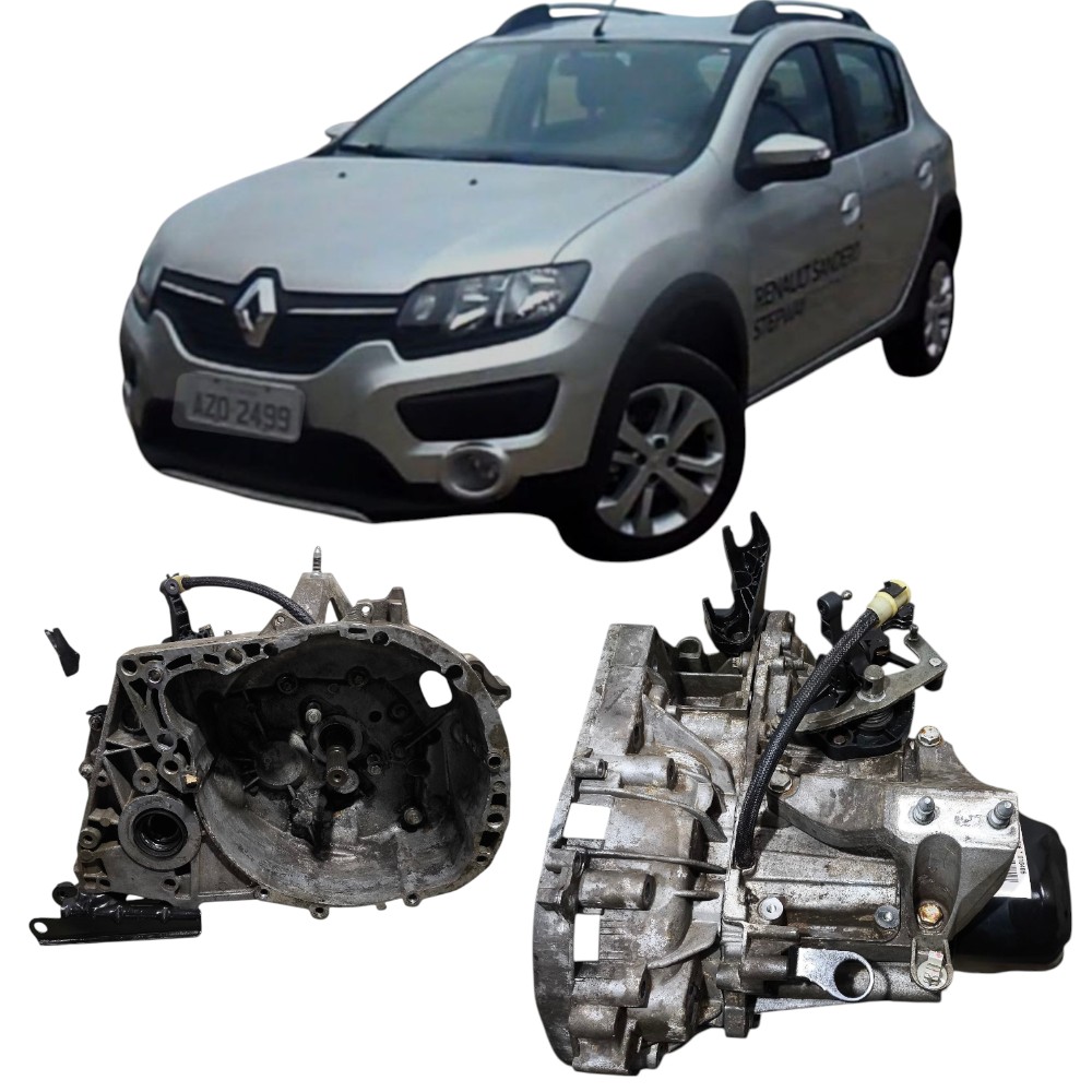 Cambio Renault Sandero Logan 1.6 8v  2013 Ao 2020 Revisado