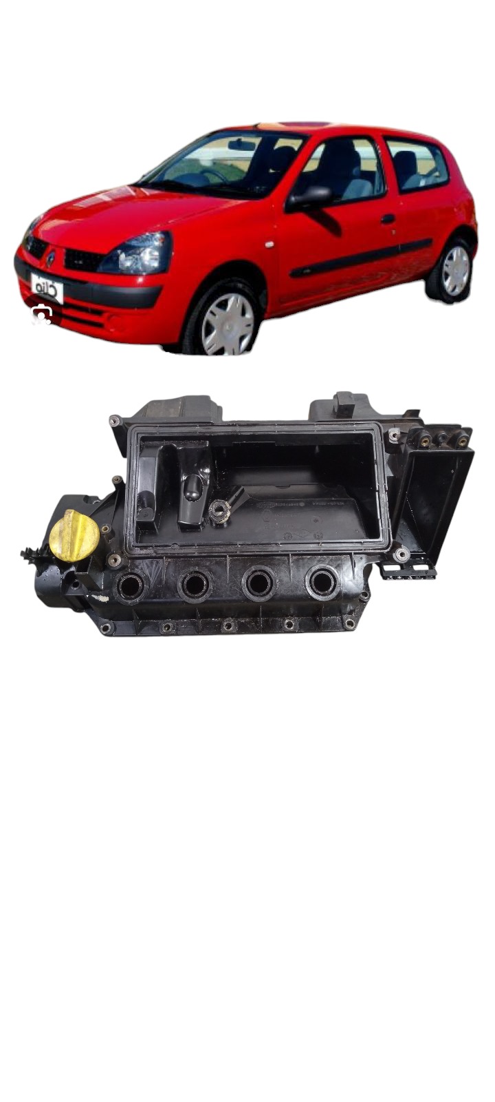 Tampa Valvula 1.0 16v Peugeot Clio Renault 206 2002 A 2005