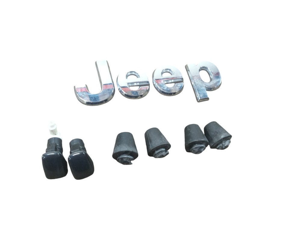 Emblema E Brucutu Capo Jeep Compass 2022 Preto