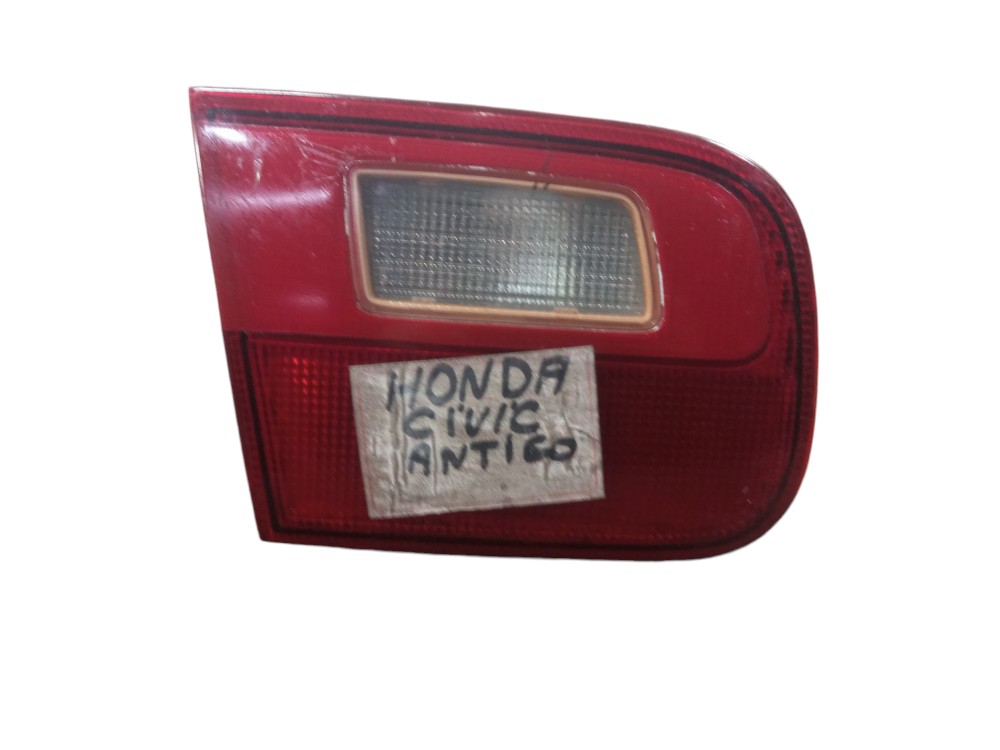 Lanterna Traseira Esquerda Honda Civic Sedan 1992 A 1995 Esquerdo/motorista Vermelho