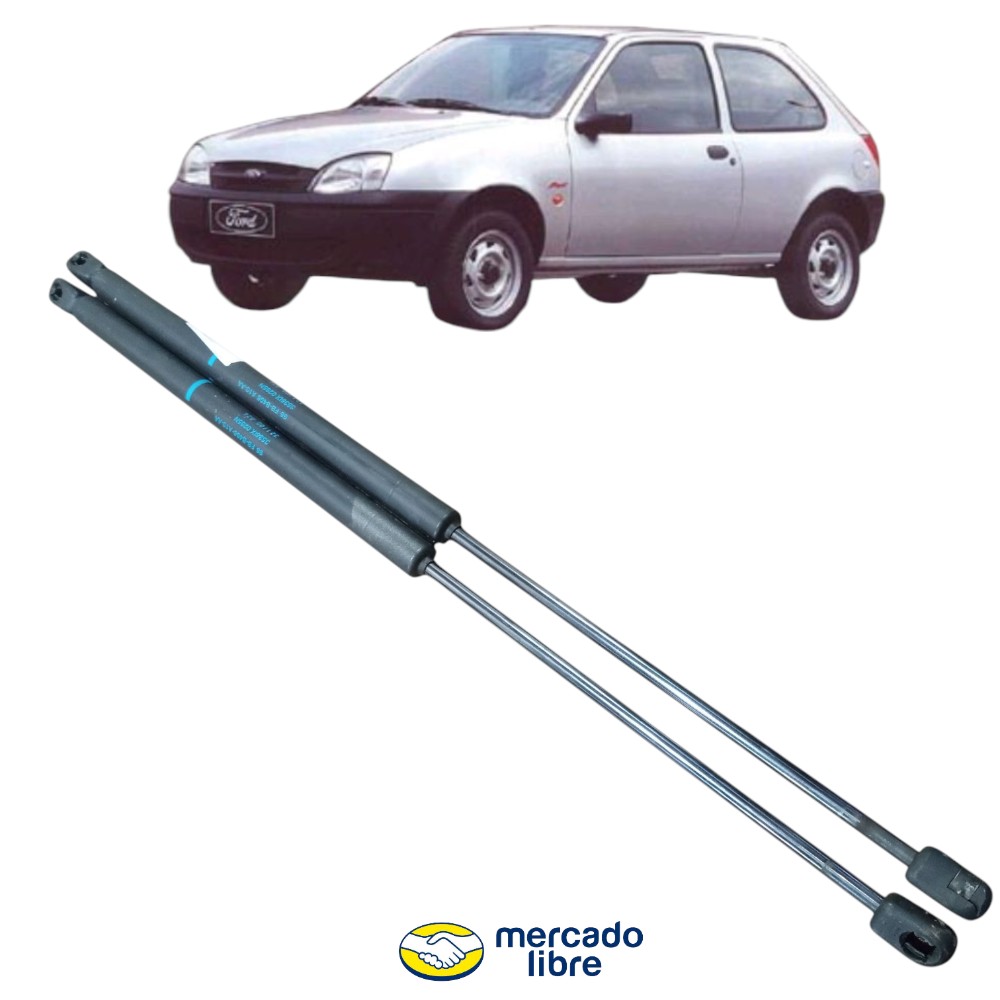 Par De Amortecedor Mola A Gás Ford Fiesta 96 A 2003
