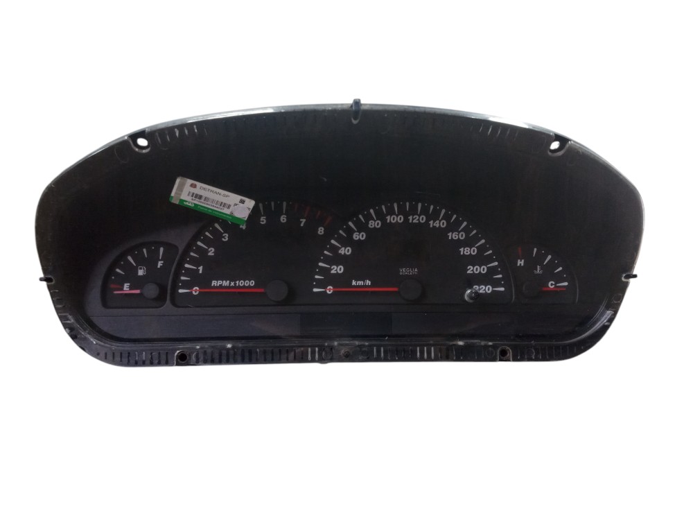 Painel Instrumento Velocimetro Fiat Brava Marea 1999 A 2007 Preto