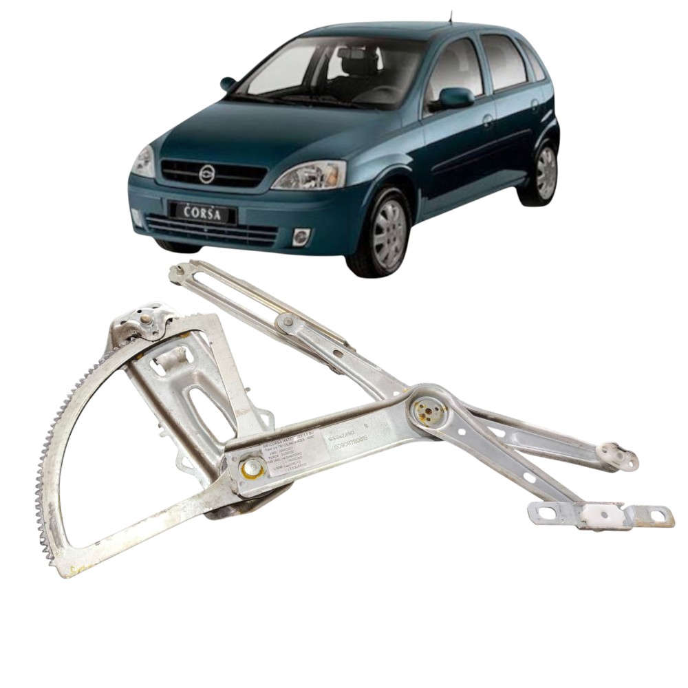 Maquina vidro manual dianteiro direito corsa joy 2003 a 2012