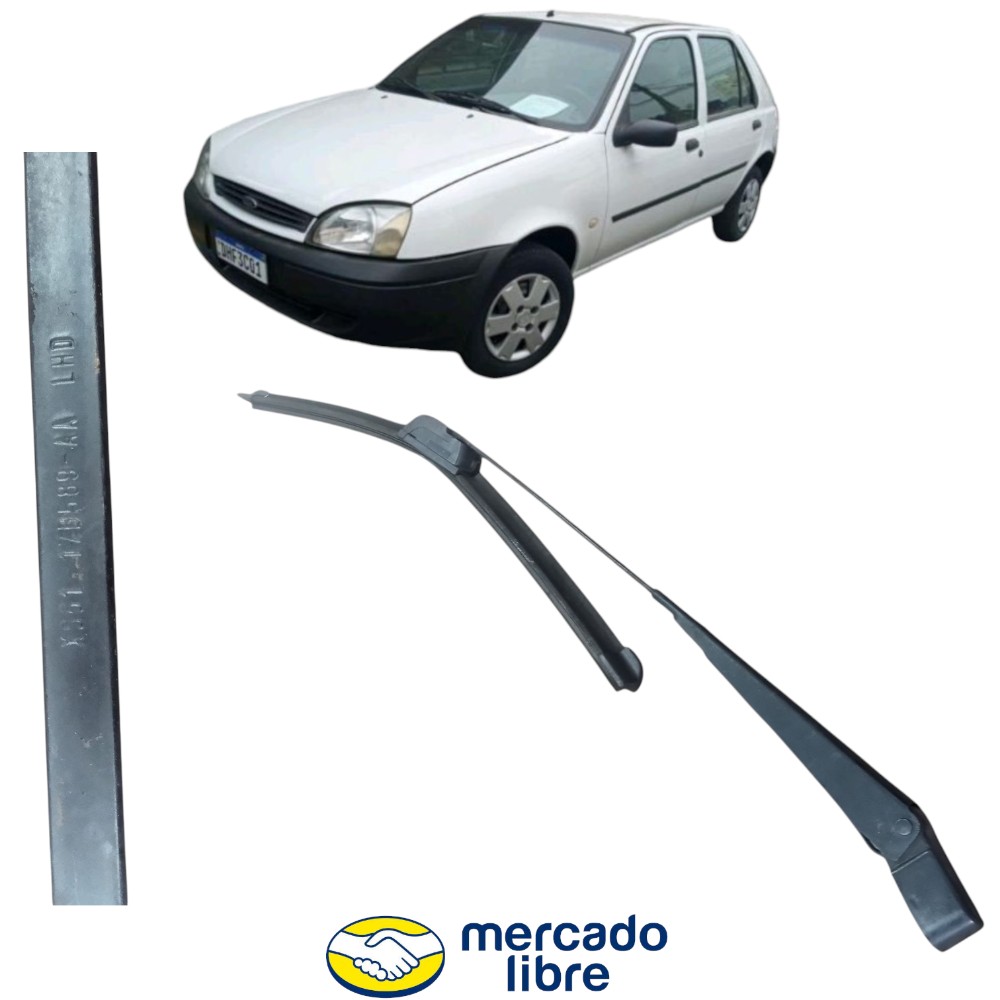 Braço Haste Limpador Parabrisa Direito Ford Fiesta Courier  Direito