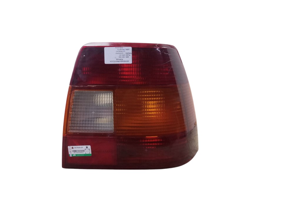 Lanterna Traseira Traseira Direita Chevrolet Monza Tubarão  Direito/passageiro Vermelho