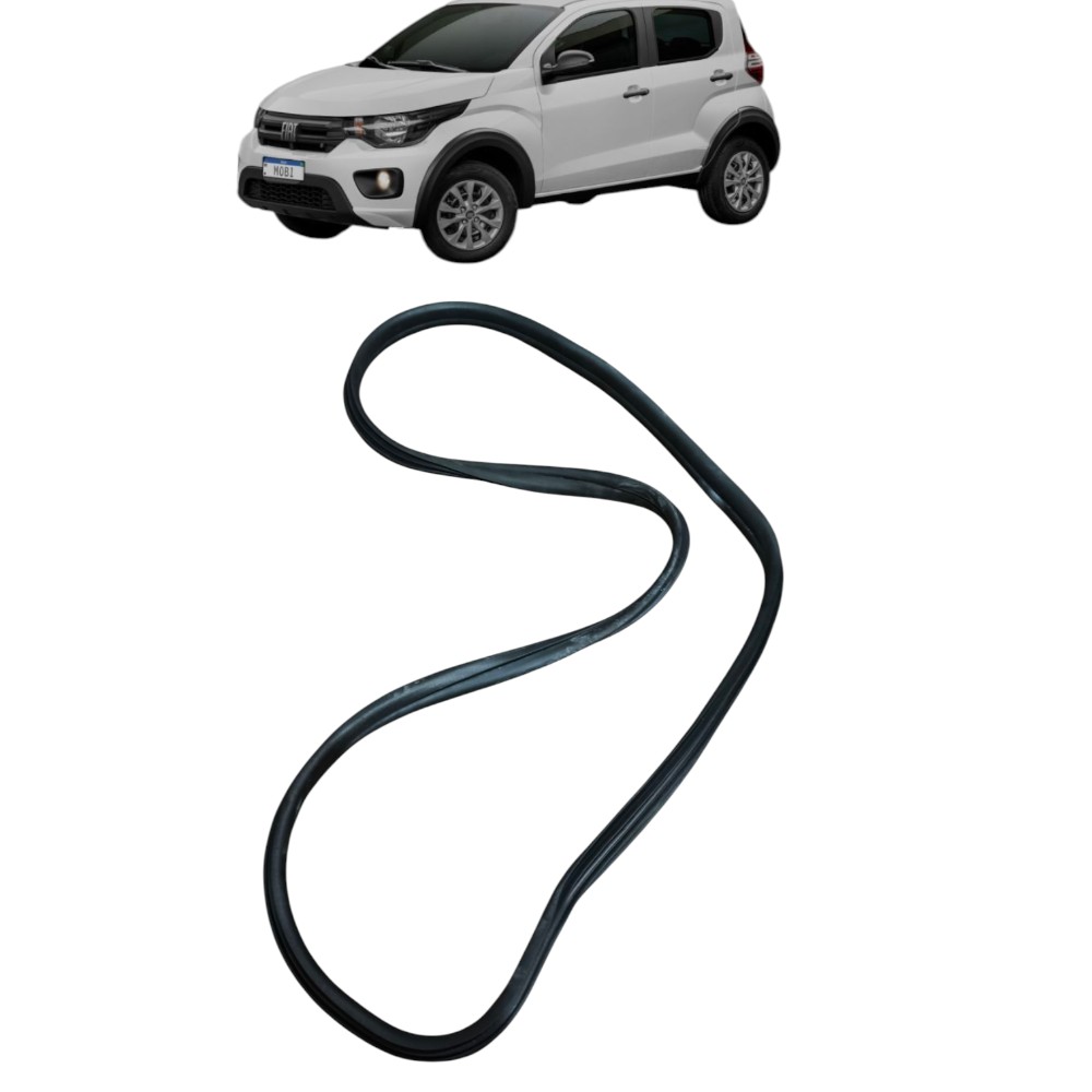 Borracha Porta Traseira Esquerda Fiat Mobi