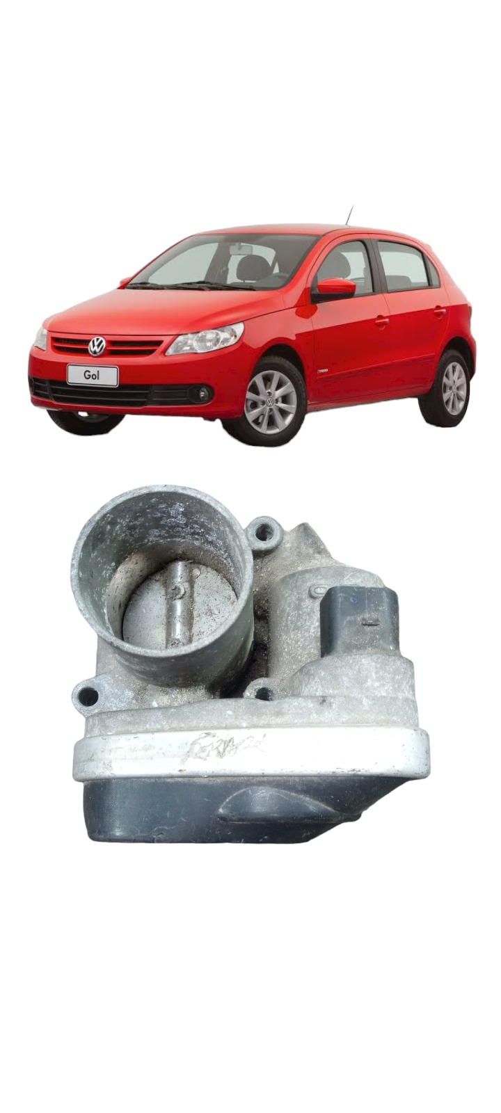 Corpo Tbi Borboleta 1.0 5cmd 8 Vw Fox Gol Parati 2003 A 2012