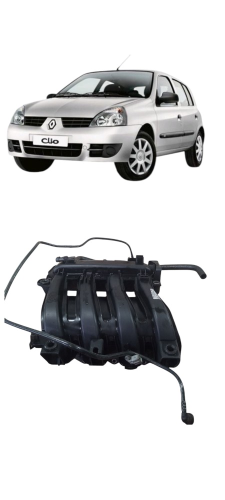 Coletor Admissão Renault Clio Logan Sandero 1.0 16v 2009