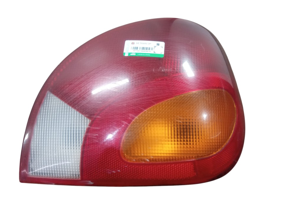 Lanterna Traseiro Direito Ford Fiesta 1996 2002 Com Detalhe Direito/passageiro Vermelho