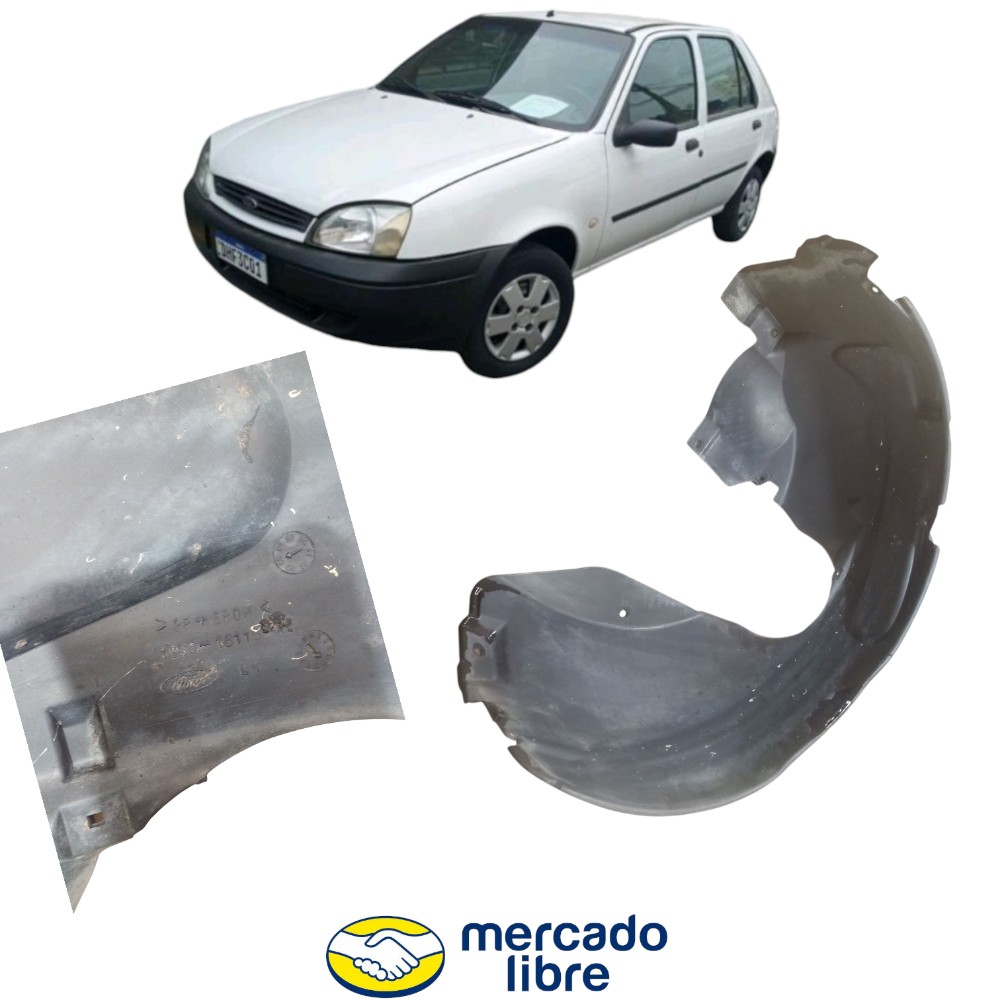 Parabarro Dianteiro Esquerdo Ford Fiesta 1996 A 2002 Usado