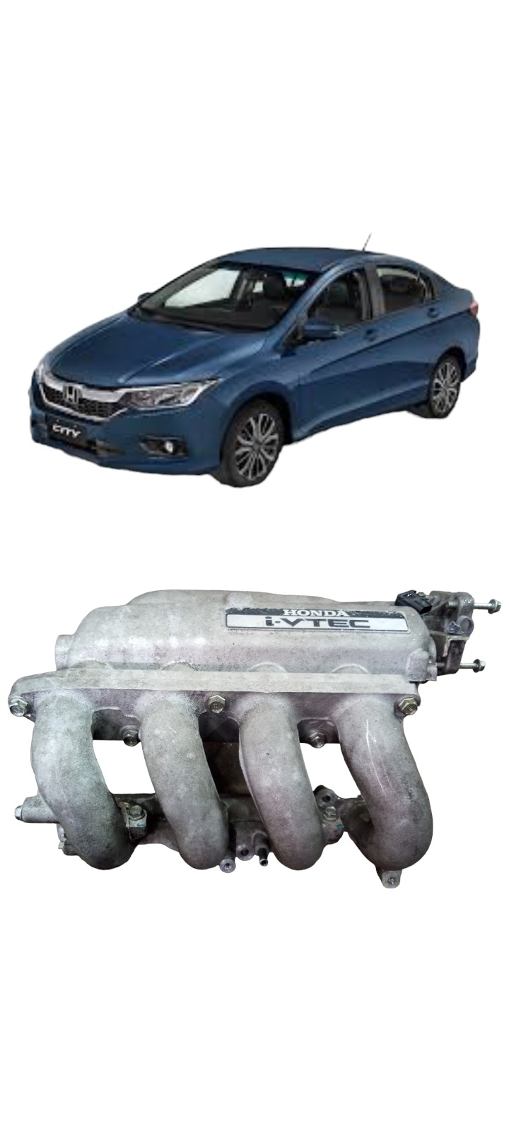 Coletor Admissao Honda City 1.5 2009 A 2013