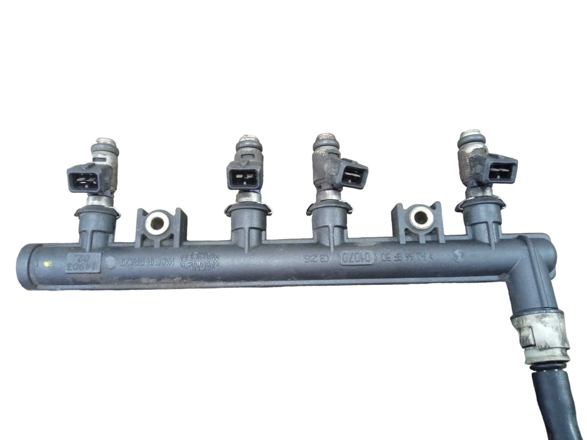 Flauta Com Bico Injetor Fiat Palio Siena Uno Idea 1.4  8v