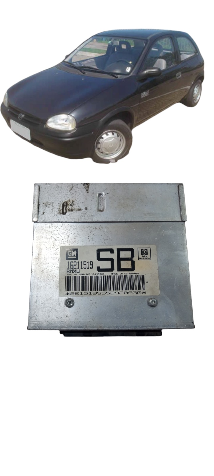 Modulo Injeção 1.0 Central 8v Gm Corsa 1994 A 1996