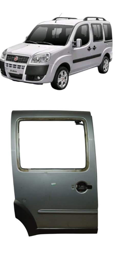 Porta Correr Lateral Direito Fiat Doblo 2009