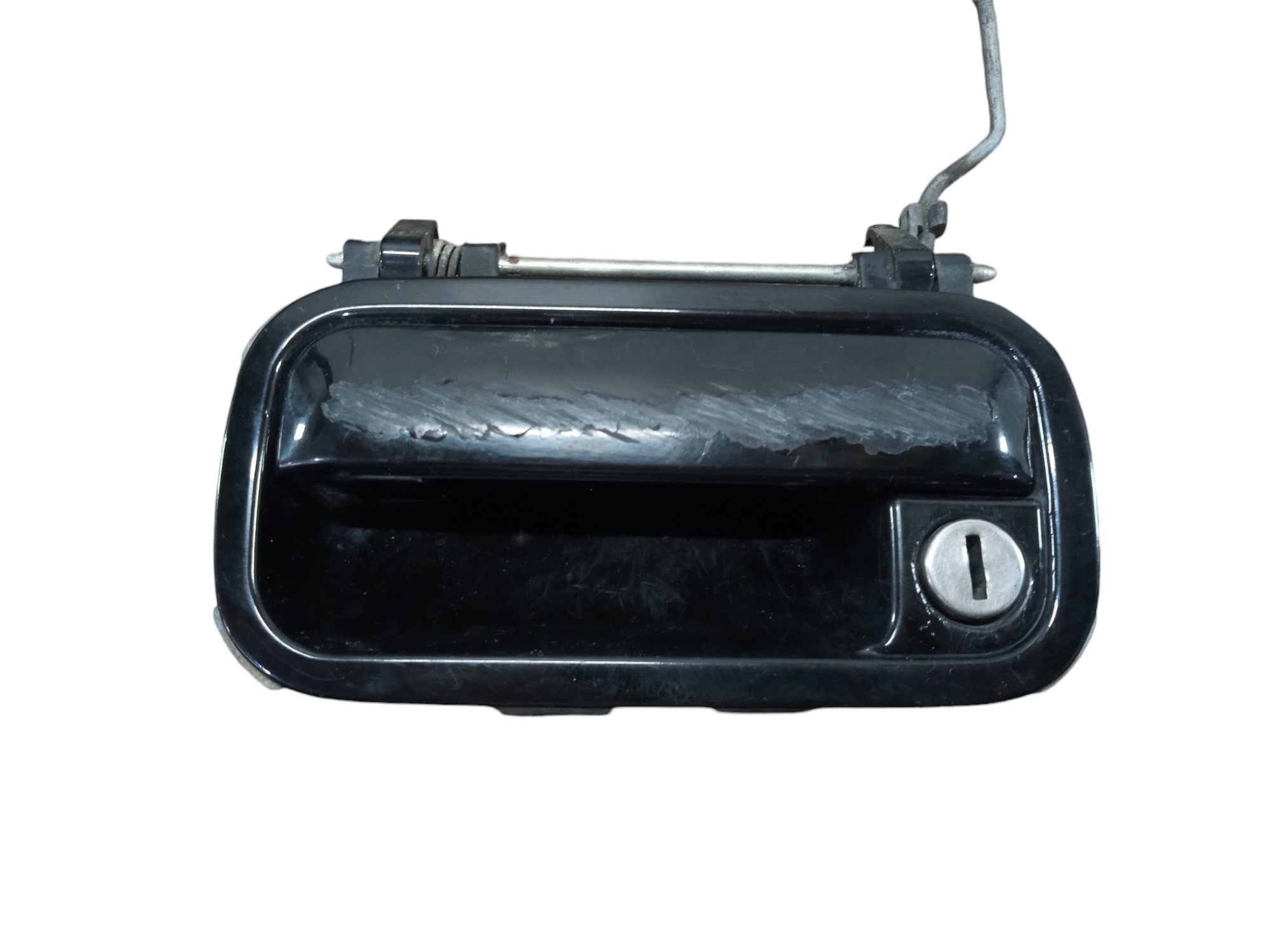 Macaneta Externa Dianteiro Esquerdo Gm Classic 2009 A 2014 Preto Dianteira