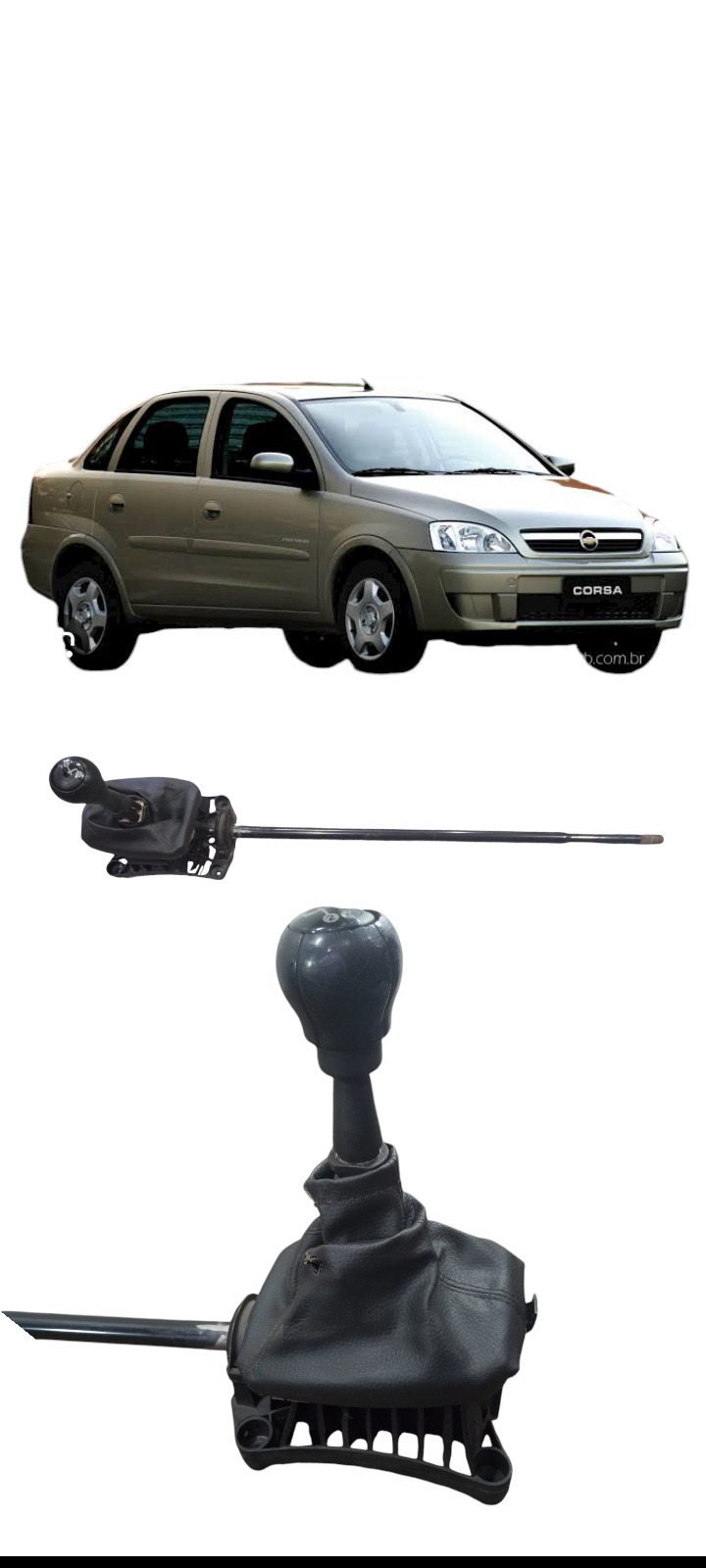 Alavanca Trambulador Gm Corsa Max Sedan Joy 1.0 2008