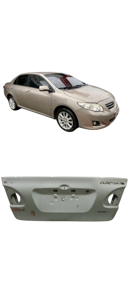 Tampa Traseira Porta Mala Toyota Corolla 09/14 Original Bege