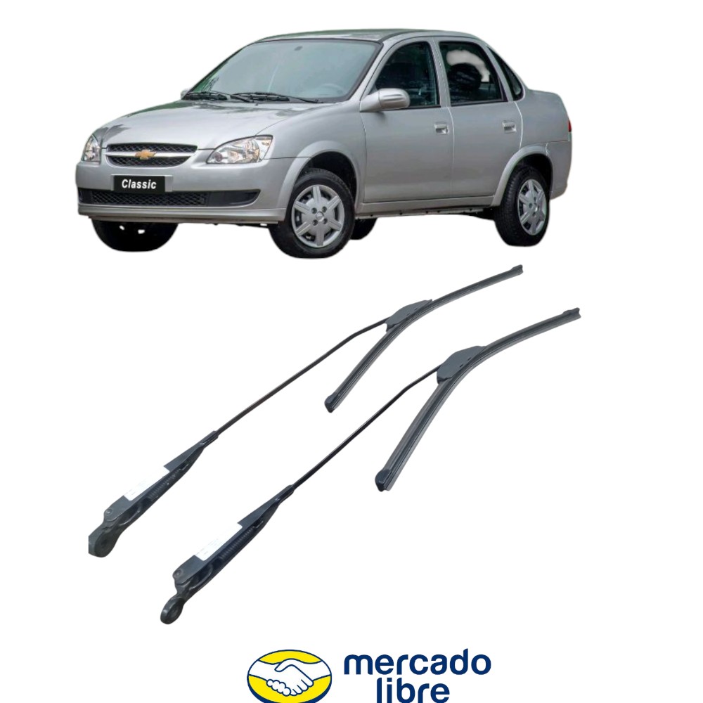 Limpador De Parabrisa Classic 98 A 2010 Ambos Lados