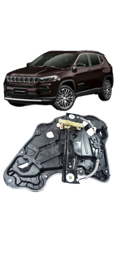 Maquina Vidro Traseiro Esquerdo Jeep Compass Com Detalhe