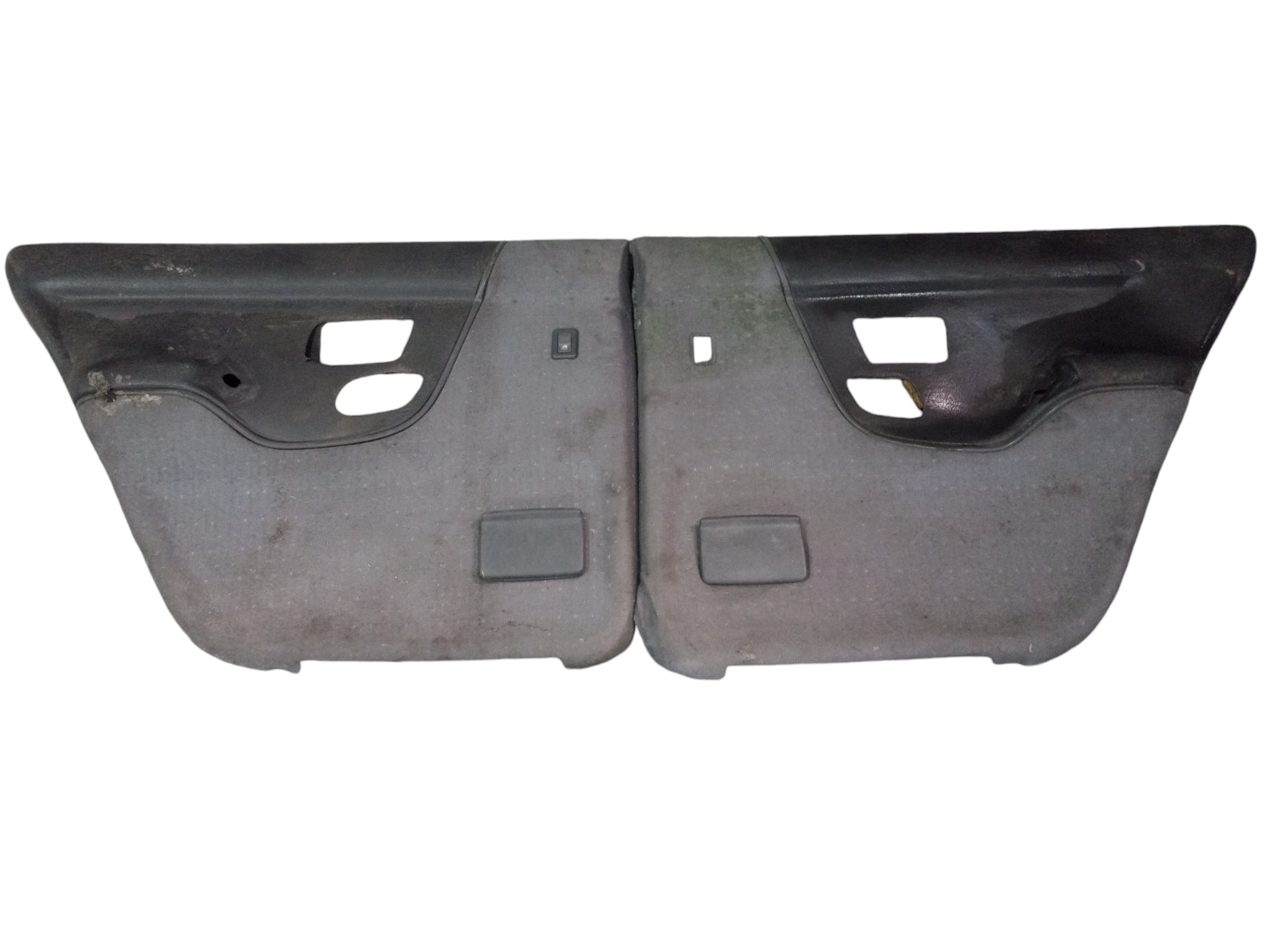 Par Forro Porta Traseira Vw Santana 1984 A 1990 Preto