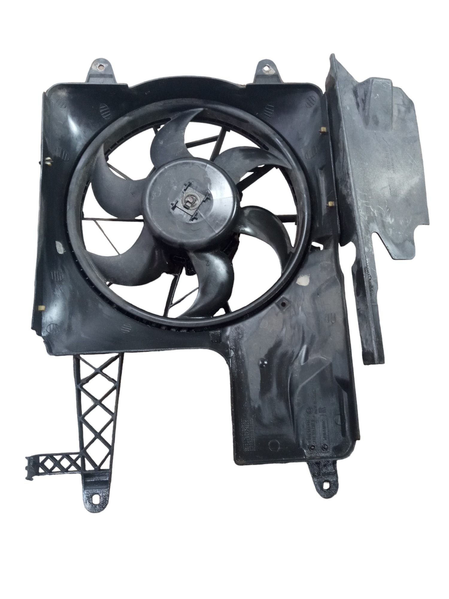 Defletor Motor Ventoinha Vw Gol 1.6 2003 Original
