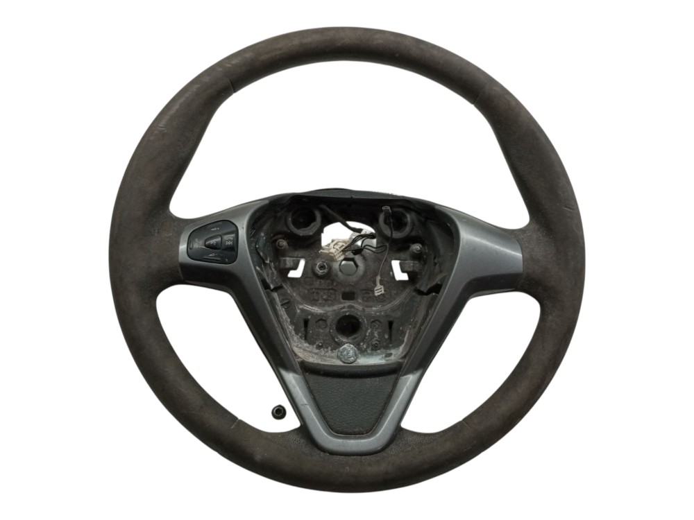 Volante Direcao Comando Som Ford New Fiesta 2012 Usado