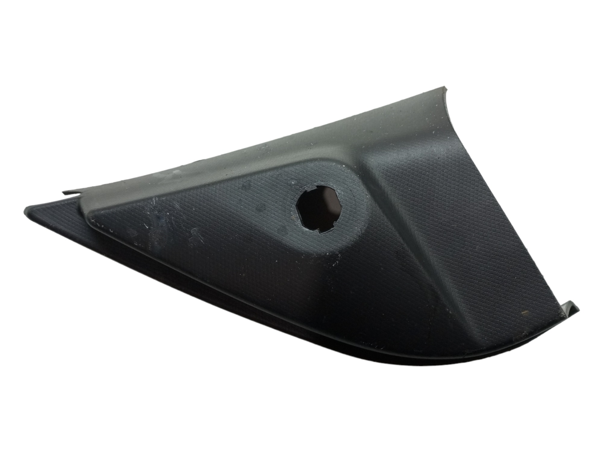 Moldura Interna Retrovisor Fiat Argo 2017 2020 2023 Direito Preto 1