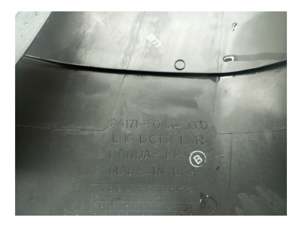 Par Acabamento Inferior Coluna Central Honda Civic 96 2000 3
