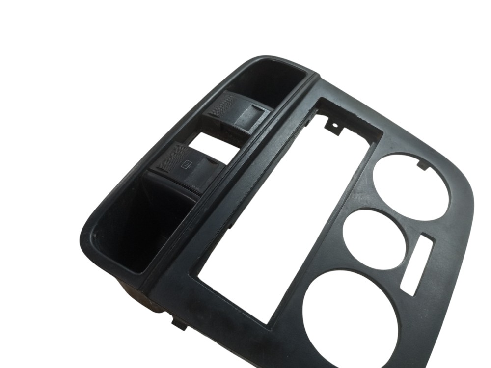Moldura Central Painel Gol G4 2005 2007 2009 Usado Vw Preto 3