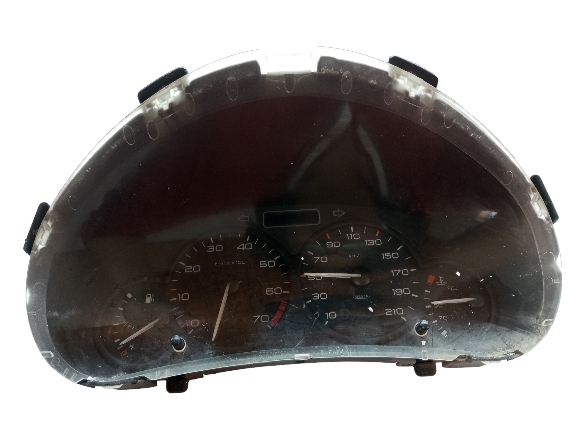Painel Instrumento Peugeot 206 Sw 2004 2006 2008 Conta Giro Preto 1