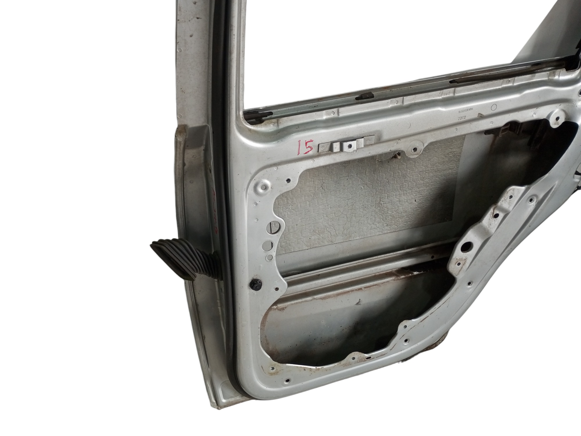 Porta Polo 2005 2006 2007 2008 Traseira Direita Volkswagen Traseira Esquerda Prata 4