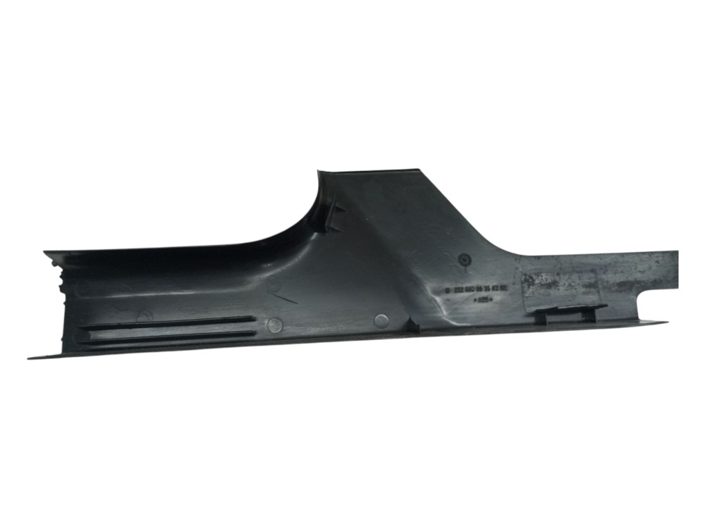 Acabamento Banco Traseiro Mercedes Benz C280 93  Esquerdo  Preto 2
