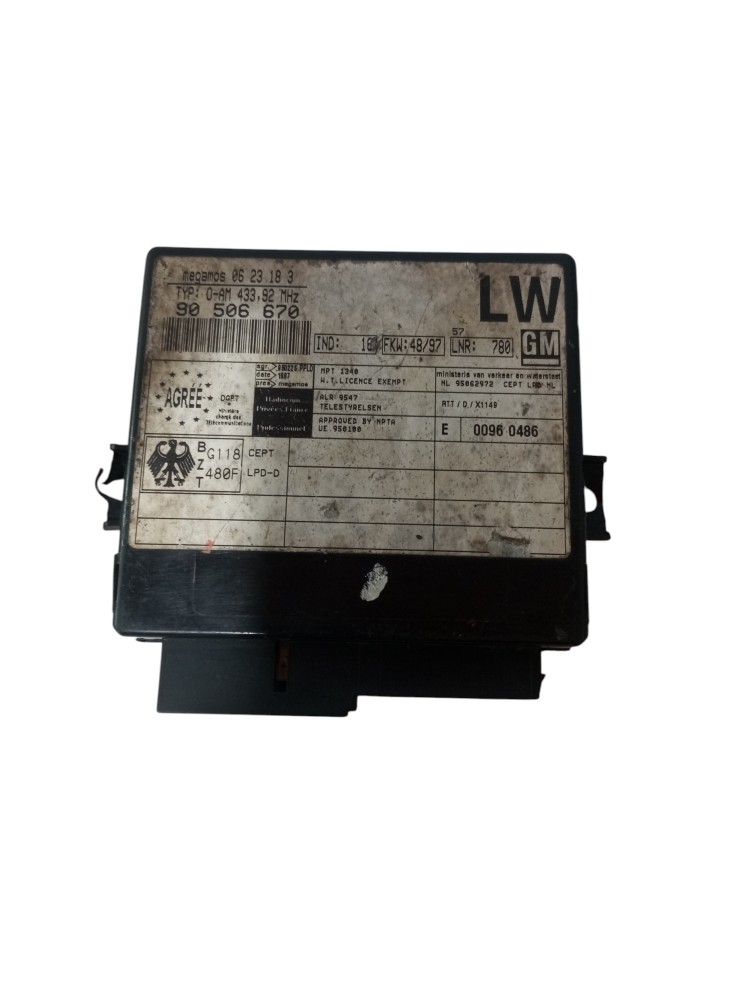 Modulo Central Alarme Vectra Astra 2006 2008 2010 2012 Usado