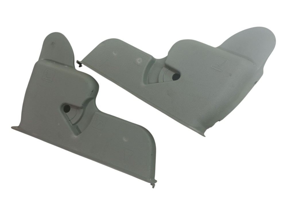 Moldura Lateral Banco Chevrolet Zafira 2001 2012 Par Cinza 1