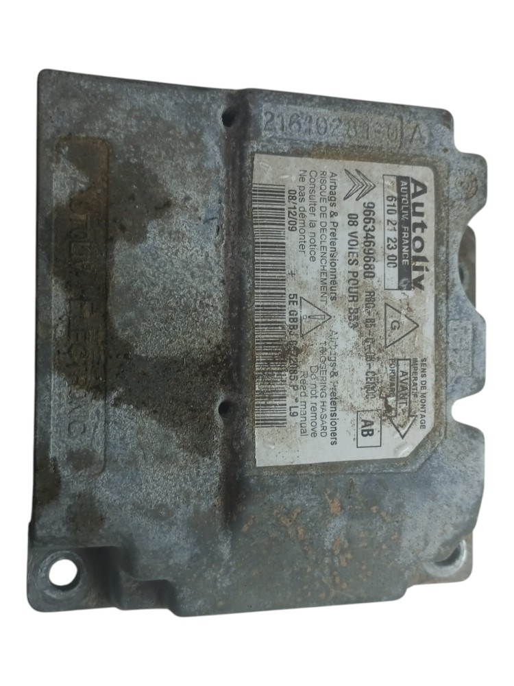 Modulo Central Impacto Colisao Citroen C4 Pallas 2008 2012 6
