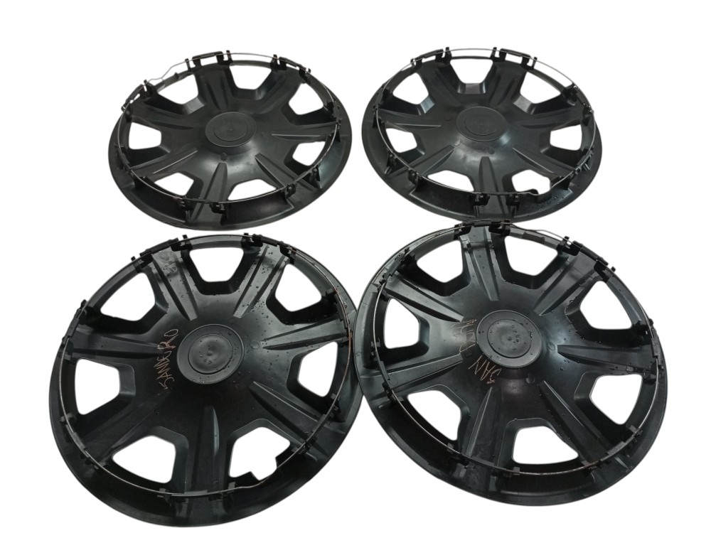 Calota Roda Renault Sandero 2015 2016 2017 2018 Logan Prata 4